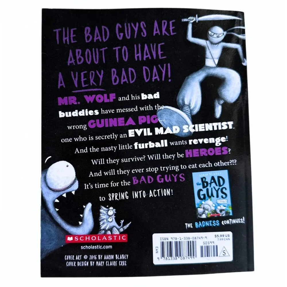 THE BAD GUYS SERIES in The Furball Strikes Back Paperback #3 NEW